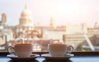 cafes in london