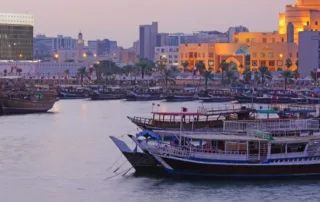 first ever floating market launched in qatar