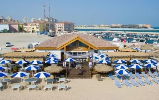 porto arabia talia maare beach club the pearl qatar