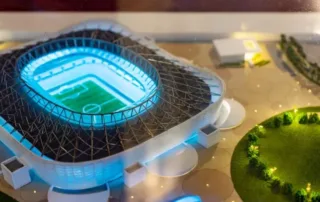 the al rayyan stadium in qatar